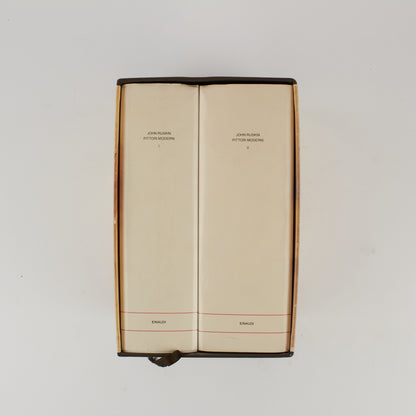 John Ruskin - Pittori moderni - I MILLENNI - Einaudi 2001 - 2 voll. completo di cofanetto