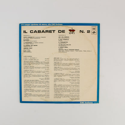 Il cabaret de I Gufi n. 2 - I Gufi - 12' Emi Columbia 1967