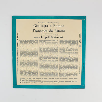 Leopold Stokowski - Giulietta e Romeo - Francesca da Rimini - 12' Columbia