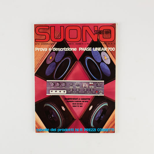 Suono Stereo Hi-Fi - Rivista - Anno 3 - Numero 22 - Giugno 1973 - Rivista musicale