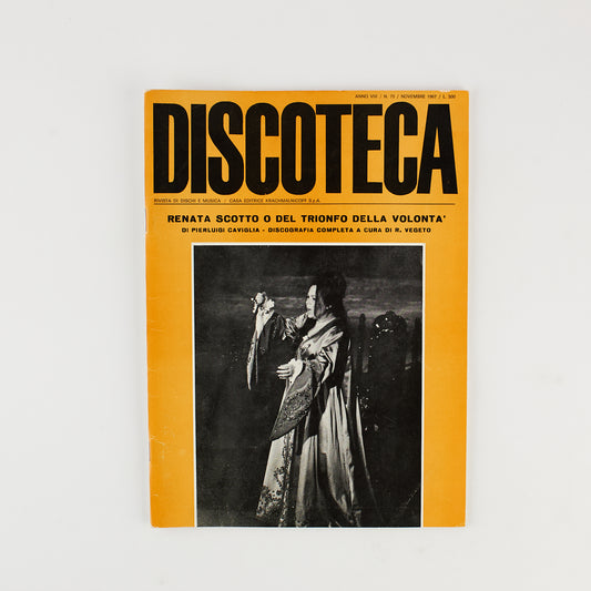Discoteca - Rivista - Anno 8 - Numero 75 - Novembre 1967 - Rivista musicale