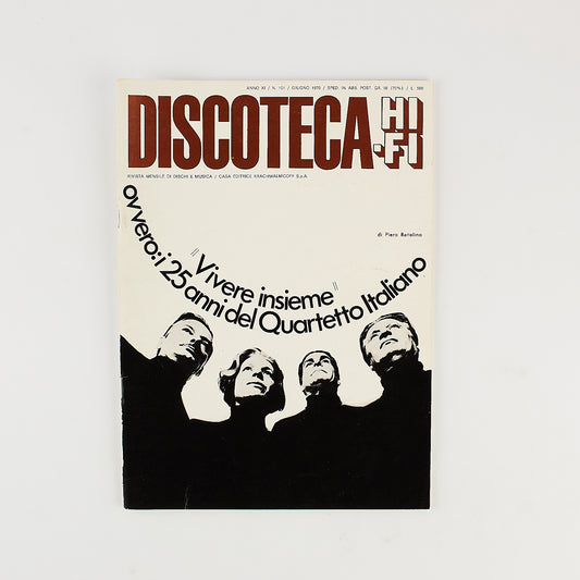 Discoteca Hi-Fi - Rivista - Anno 11 - Numero 101 - Giugno 1970 - Rivista musicale