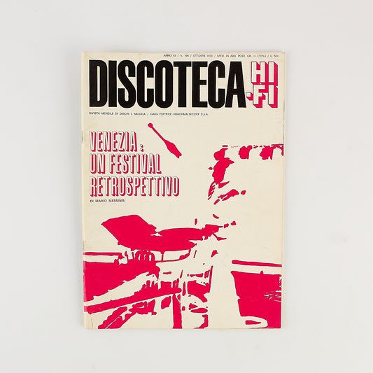 Discoteca Hi-Fi - Rivista - Anno 11 - Numero 104 - Ottobre 1970 - Rivista musicale