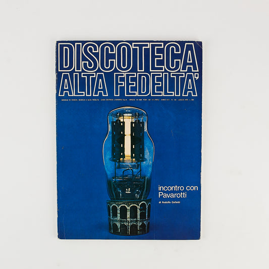 Discoteca alta fedeltà - Rivista - Anno 13 - Numero 122 - Luglio 1972 - Rivista musicale