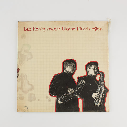Lee Konitz - Lee Konitz meets Warne Marsh again - 12' Produttori ass. 1976- Jazz - SEALED