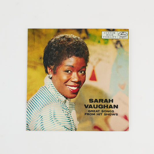 Sarah Vaughan - Great songs from hit shows - 7' EP. Mercury 1957  - 45 giri EP. Jazz
