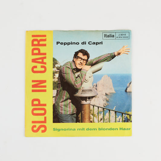 Peppino Di Capri - Slop in Capri - 7' Italia 1964  - 45 giri - Canta in tedesco