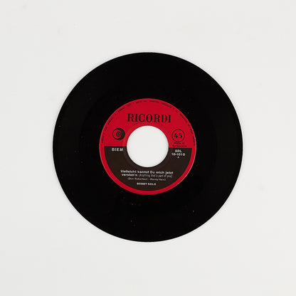 Bobby Solo - VIELLEICHT KANNST DU MICH JETZT VERSTEH’N  - 7' Ricordi 1965  - Switzerland