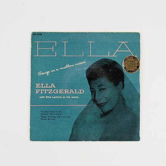 Ella Fitzgerald - Songs in a mellow mood - EP Fonit - Jazz with Ellis Larkins at the piano