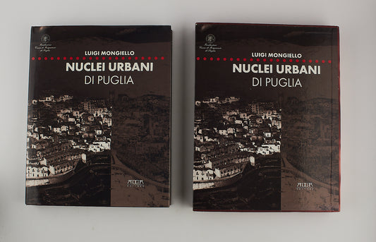 Luigi Mongiello - Nuclei urbani di Puglia - Con cofanetto - Ed. Adda 1999 - Urabnistica