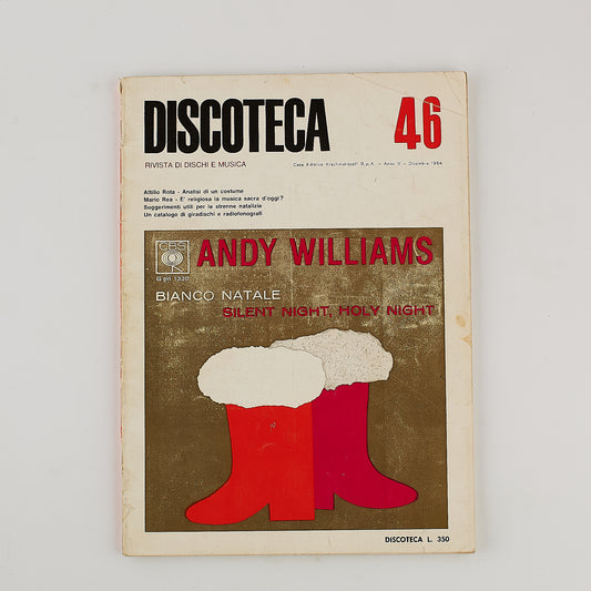 Discoteca - Rivista - Anno 5 - Numero 46 - Dicembre 1964 - Rivista musicale
