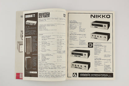 Discoteca alta fedeltà - Rivista - Anno 13 - Numero 121 - Giugno 1972 - Rivista musicale