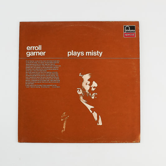 Erroll Garner - Plays Misty - 12' Fontana 1974 - Vinile Jazz - LP Piano Jazz