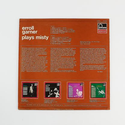 Erroll Garner - Plays Misty - 12' Fontana 1974 - Vinile Jazz - LP Piano Jazz