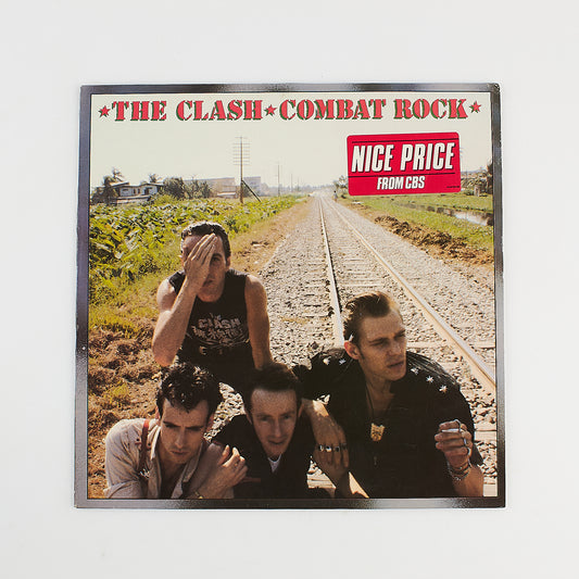 The Clash - Combat Rock - 12' CBS 1982 - LP Punk Rock - Made in Holland