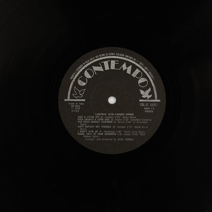 Lightnin' Slim - London Gumbo - 12' Contempo 1976 - LP Blues - Otis V. Hicks