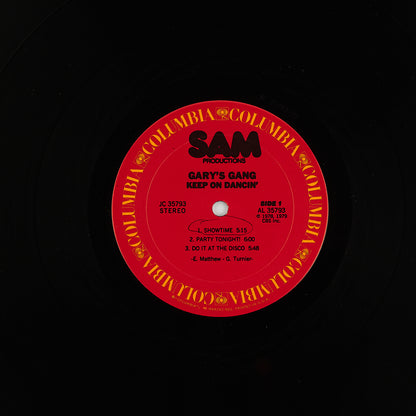 Gary's Gang - Keep on dancin' - 12' Columbia 1979 - LP Funk / Disco U.S.A.