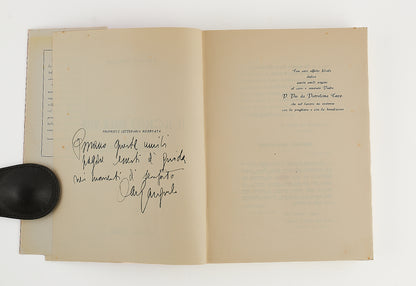 Carmine Gargiulo - Il segreto della Vita - Genoveffa de Troia - Prima ed. 1957 - AUTOGRAFATO