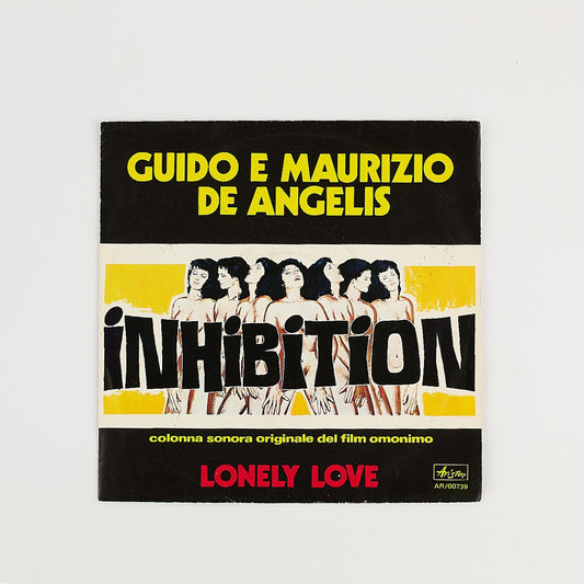 Guido e Maurizio De Angelis - Inhibition - 7' EP. Ariston 1976 - 45 giri - COLONNA SONORA