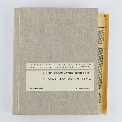 Piano regolatore generale - Comune di Foggia - Progetto Definitivo - dicembre 1963