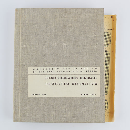 Piano regolatore generale - Comune di Foggia - Progetto Definitivo - dicembre 1963