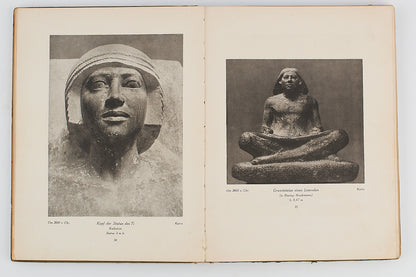 Hedwig Fechmeimer -Die plastik der Agypter - Bruno Cassirer Verlag 1923