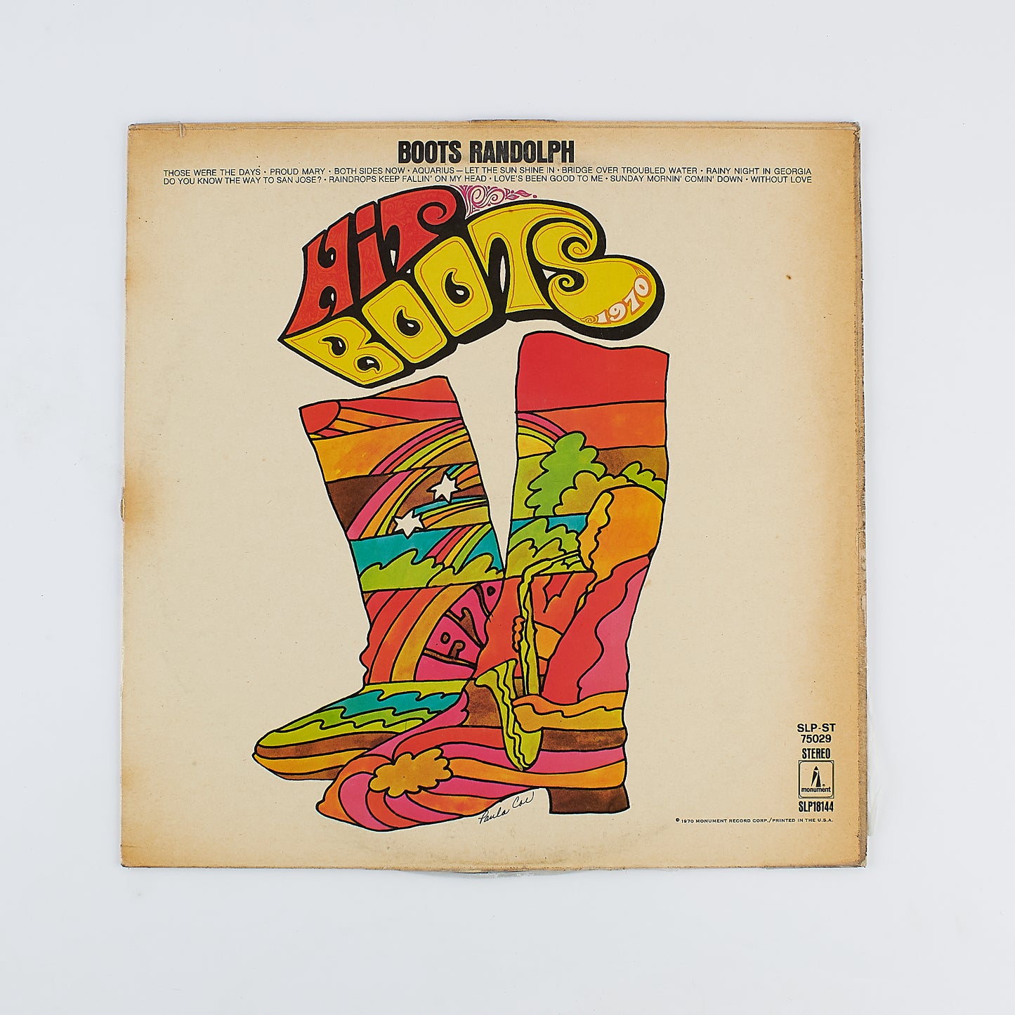 Boots Randolph - Hit boots - 33 giri - Stereo - JAZZ 12'
