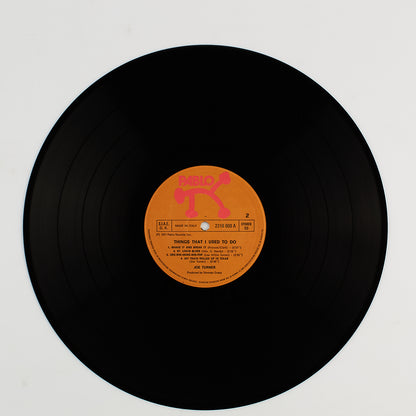 Joe Turner - Things that i used to do  - 12' LP - Blues - PABLO 1977