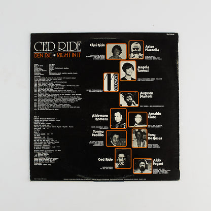Ced Ride - Den Dje, Right in it - 12' LP - Eleven 1978 - South american music