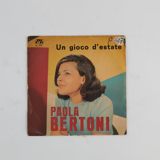 Paola Bertoni - Un gioco d'estate - 7' EP. 1965 - 45 giri EP. - BEAT ITA