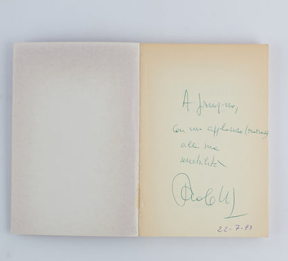Paolo Mosca - Il ben d'Amore - 1^ Ed. Mursia 1993 - AUTOGRAFATO