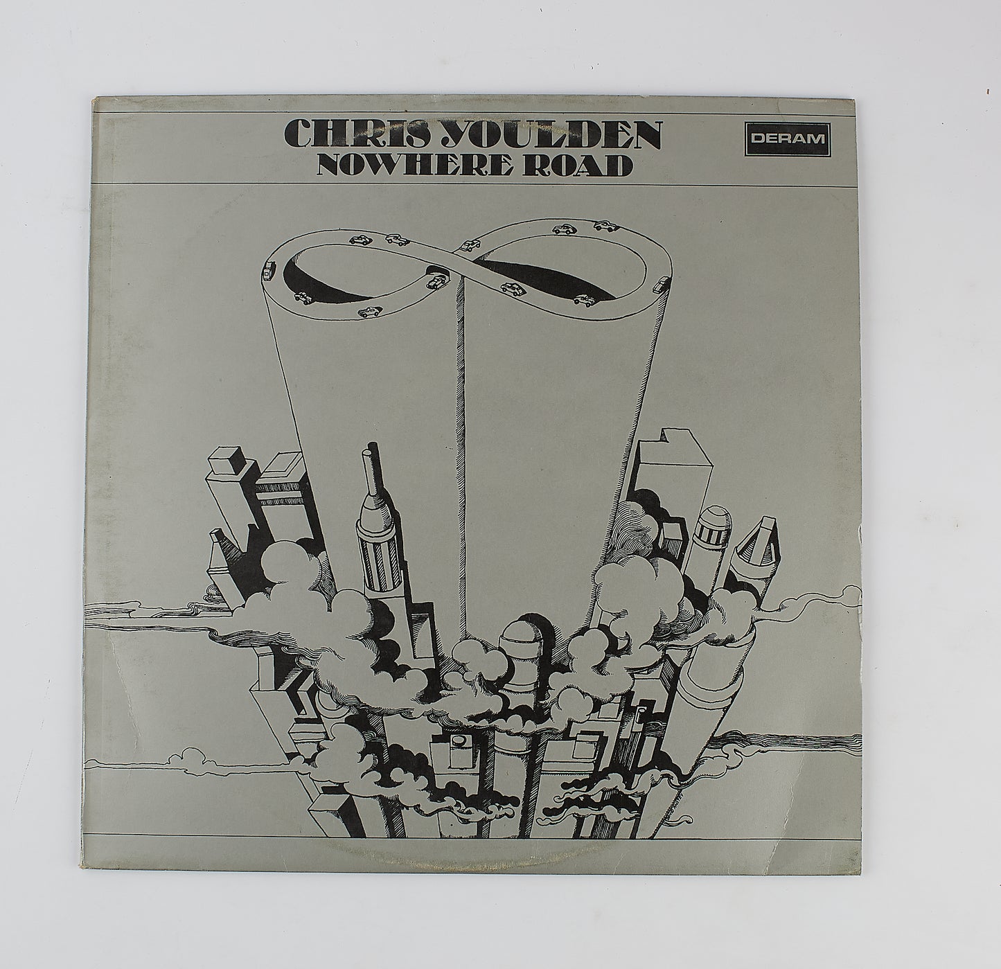 Chris Youlden - Nowhere road - Deram 1973 - Vinile 12' Pop / Blues - Lyrics inside