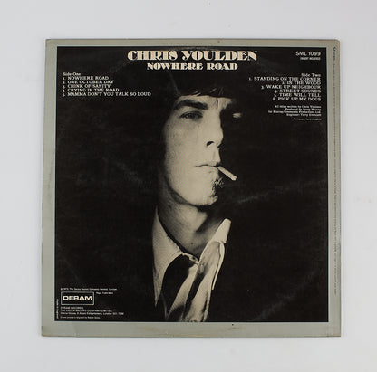 Chris Youlden - Nowhere road - Deram 1973 - Vinile 12' Pop / Blues - Lyrics inside