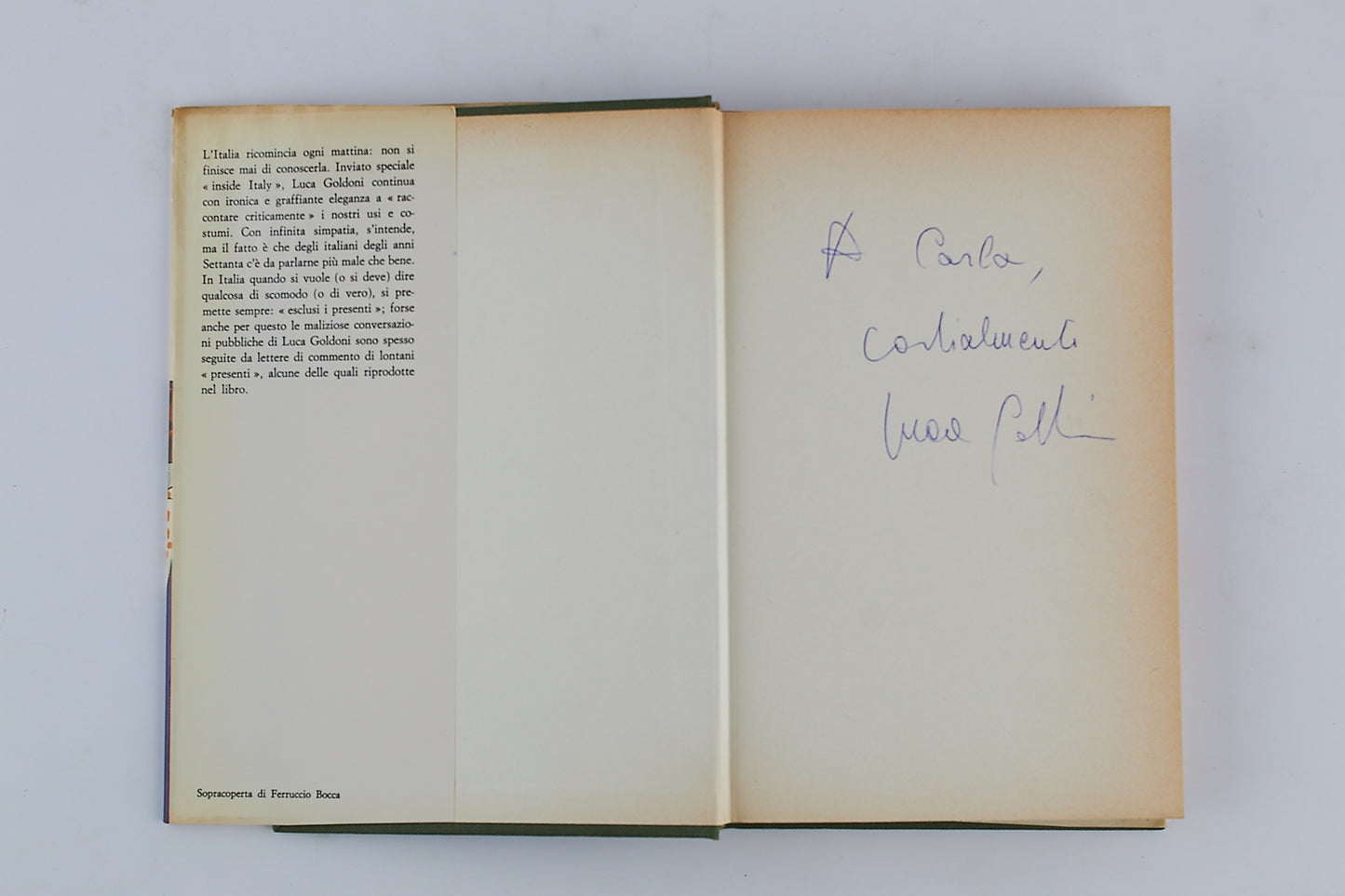 Luca Goldoni - Esclusi i presenti - 1^ Ed 1973 - Mondadori