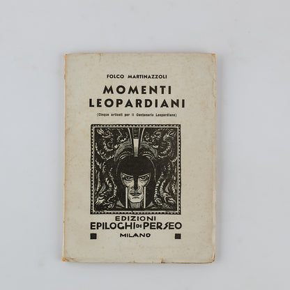 Folco Martinazzoli - Momenti leopardiani - Edizioni Epiloghi di Perseo