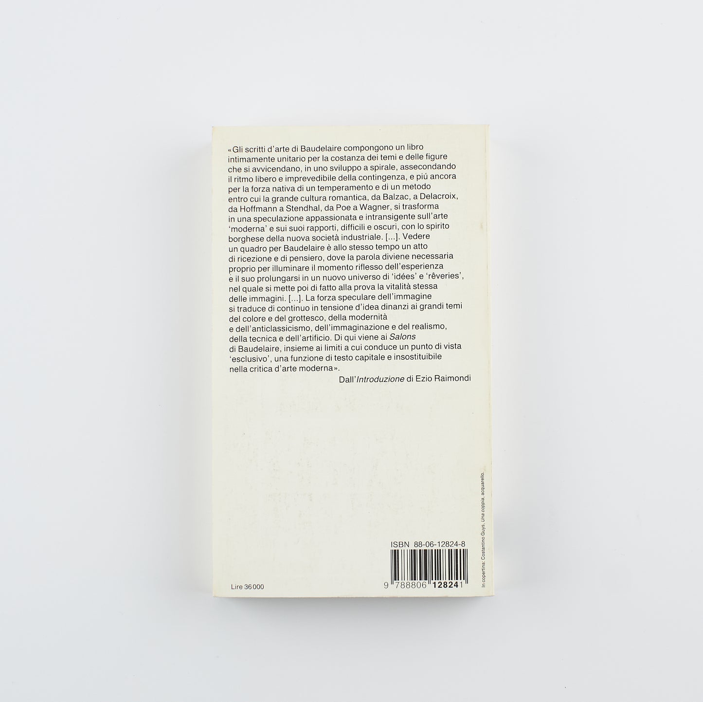 Charles Baudelaire - Scritti sull'arte - Ed. Einaudi 1999 - saggi arte