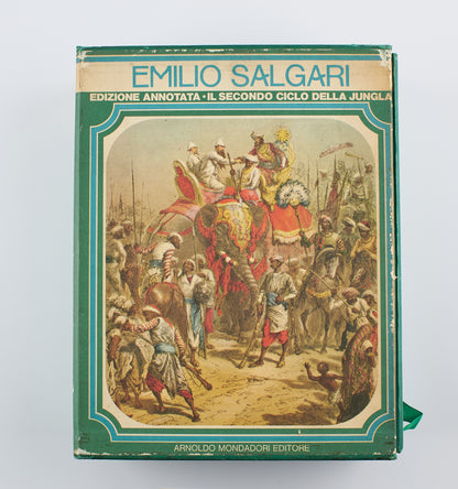 Emilio Salgari - Il secondo ciclo della jungla (ed. annotata) - Prima Ed. Arnoldo Mondadori Editore 1971