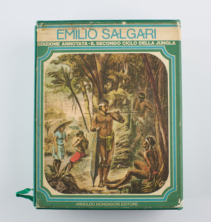 Emilio Salgari - Il secondo ciclo della jungla (ed. annotata) - Prima Ed. Arnoldo Mondadori Editore 1971