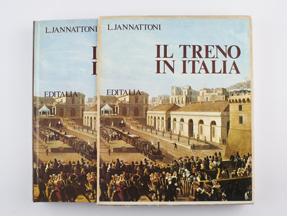 Livio Jannattoni - Il treno in Italia - Prima Ed. Editalia 1975 - treni costume e società