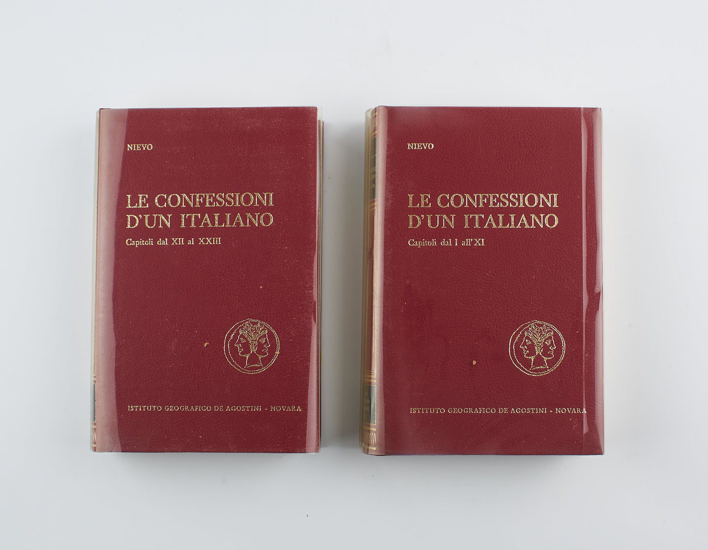 Ippolito Nievo - Le confessioni di un italiano (2 voll.) - Ed. Istituto Geografico De Agostini 1961