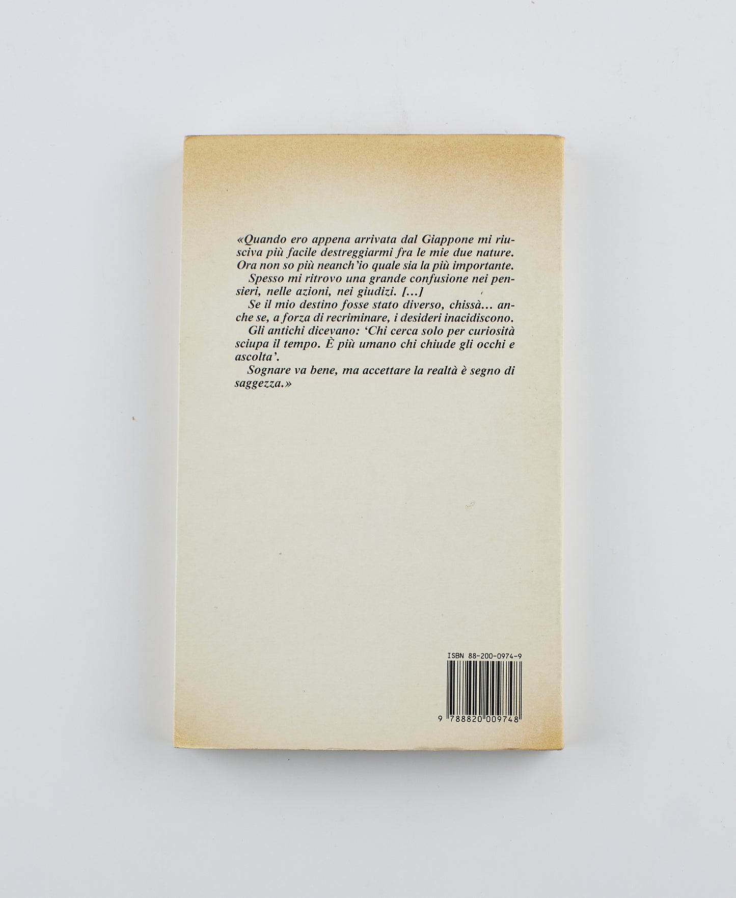 Dorotea Liguori - Yaeko il ciliegio selvatico (autografato) - 1° Ed. Sperling & Kupfer 1990