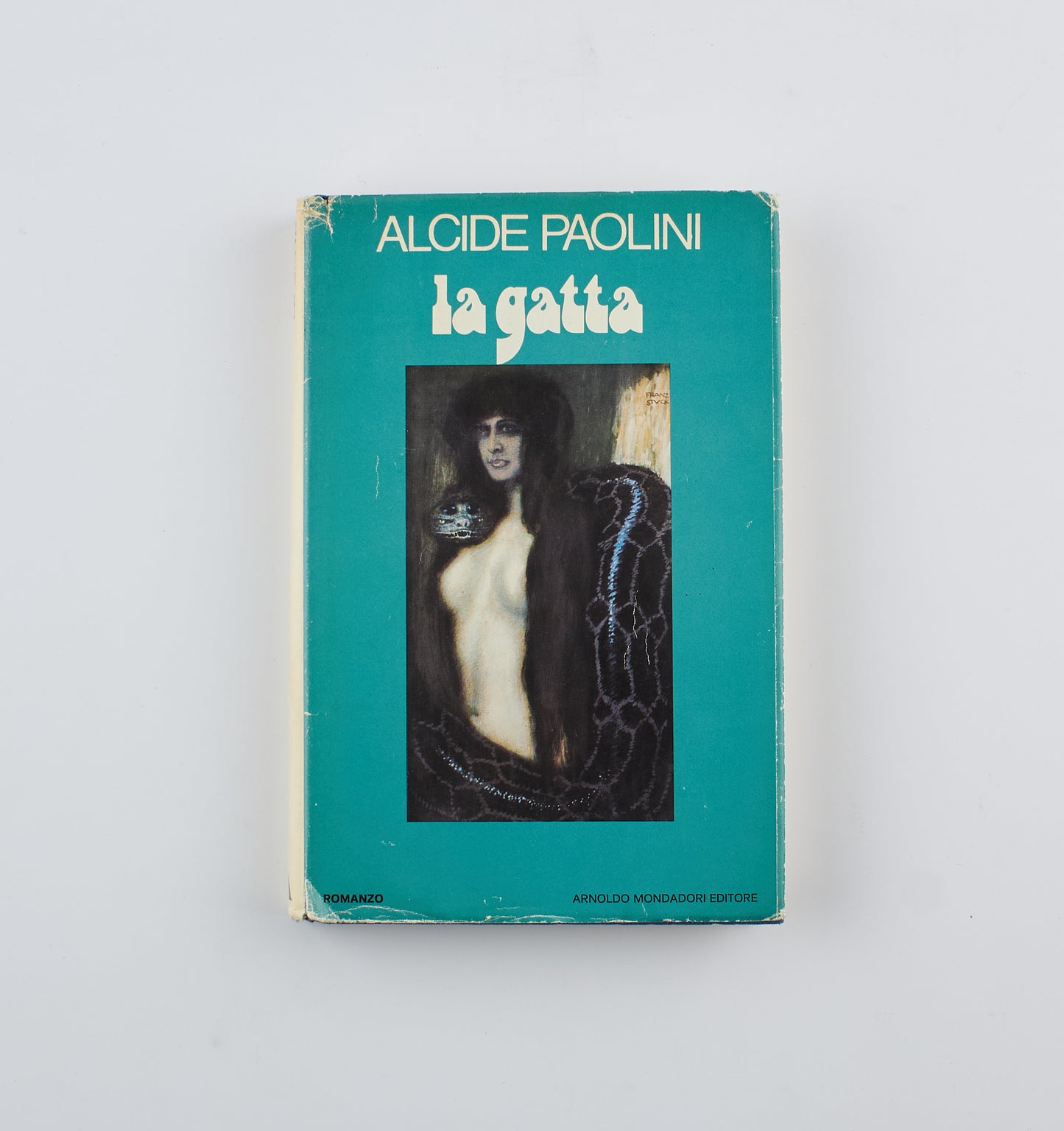Alcide Paolini - La gatta (autografato) - 1° Ed. Mondadori 1974 - narrativa