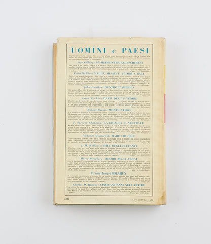 Laurens Van Der Post - Il cuore dell'Africa - 1°Ed. Bompiani 1953 - viaggi e scoperte