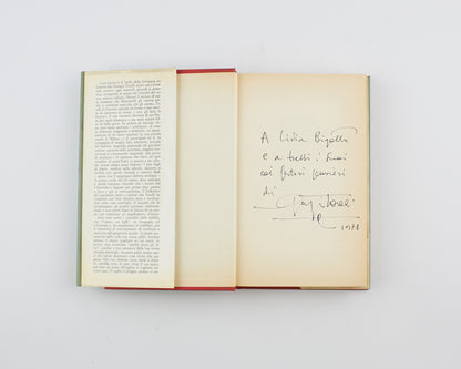 Giorgio Torelli - Avanti adagio quasi indietro (autografato) - Ed. Rusconi 1976 - costume e società