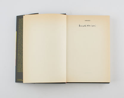 Renato Olivieri - Il dio danaro (autografato) - 1°Ed. Mondadori 1996 - narrativa