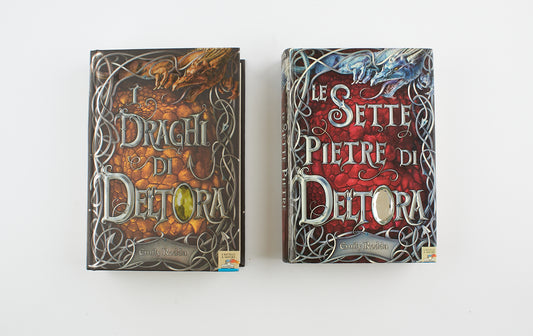Emily Rodda - 1. Le sette pietre di Deltora; 2. I draghi di Deltora - 1° Ed- Il battello a vapore 2007; 2009