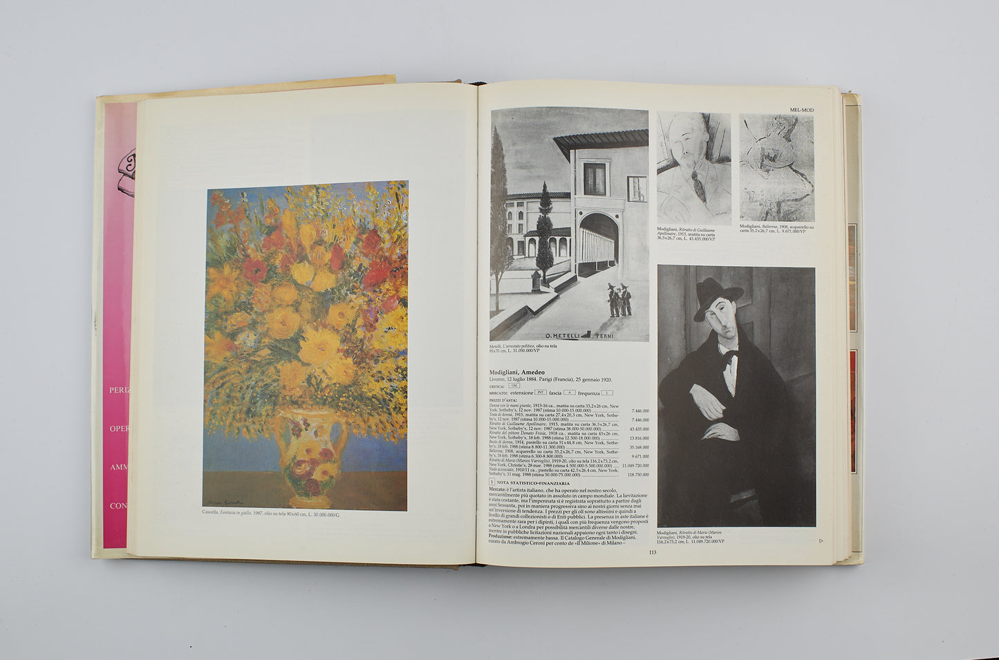 AA.VV. - Catalogo dell'arte moderna italiana - 1° Ed. Giorgio Mondadori & associati 1988 - arte