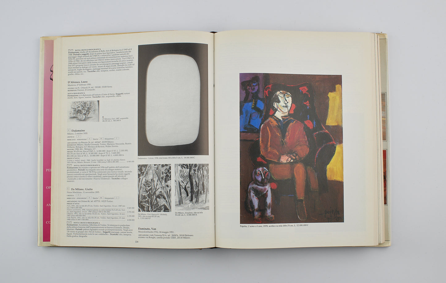 AA.VV. - Catalogo dell'arte moderna italiana - 1° Ed. Giorgio Mondadori & associati 1988 - arte