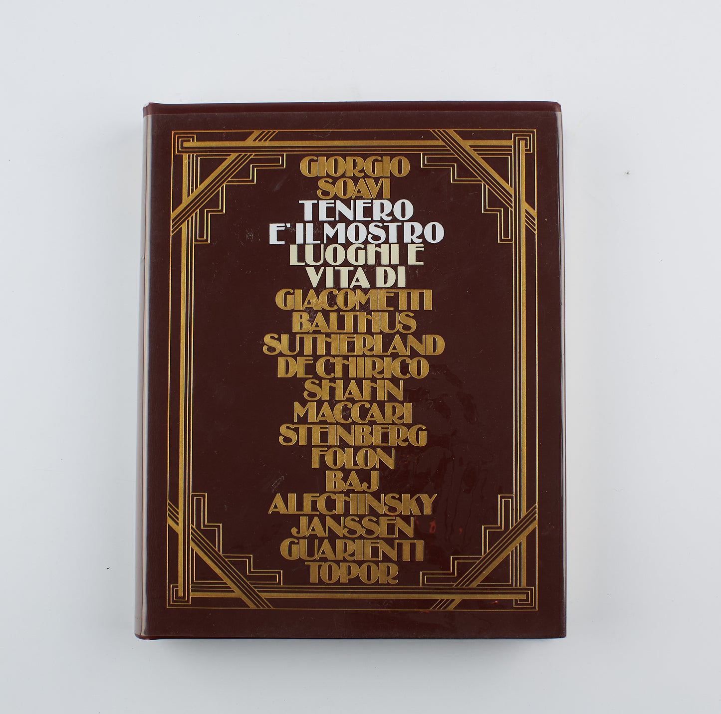 Giorgio Soavi - Tenero è il mostro (autografato) - 1° Ed. Rizzoli 1977 - arte