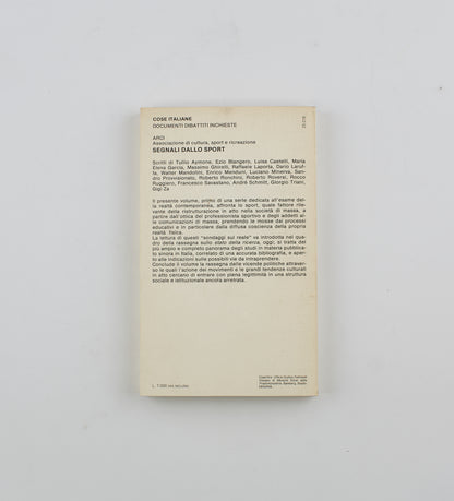 AA.VV. - Segnali dallo sport - Prima Ed. Feltrinelli 1980 - Sport - Saggistica